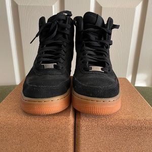 Nike Air Force 1 High Black Suede (Women's)
